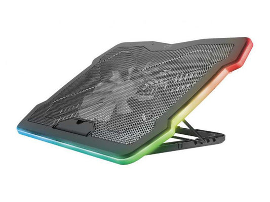 Trust GXT 1126 Aura Multicolour Illuminated Laptop Cooling Stand