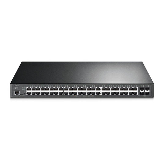 TP Link 52 Port Gigabit L2 Managed Switch with 48 PoE Plus Ports