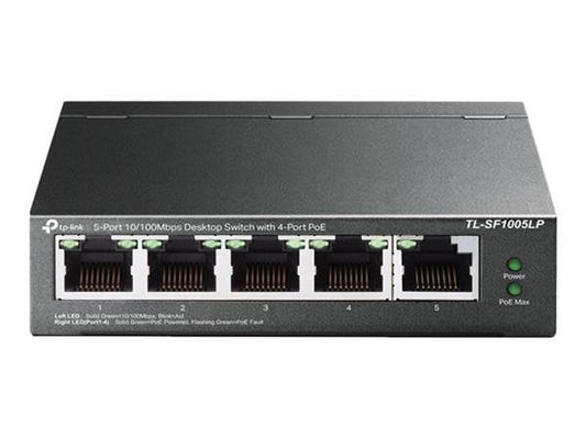 TP Link 5 Port 10 100Mbps Desktop Switch With 4 PoE Ports