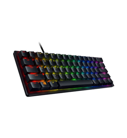 Razer Huntsman Mini Clicky Optical Purple Switch UK Layout USB Gaming Keyboard