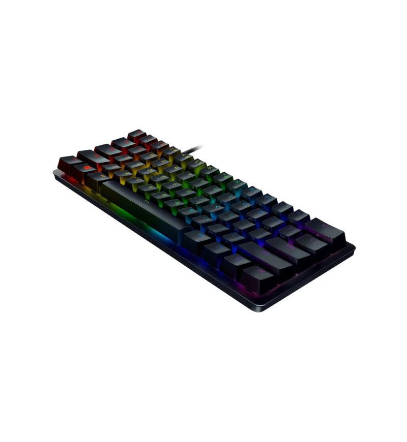 Razer Huntsman Mini Clicky Optical Purple Switch UK Layout USB Gaming Keyboard
