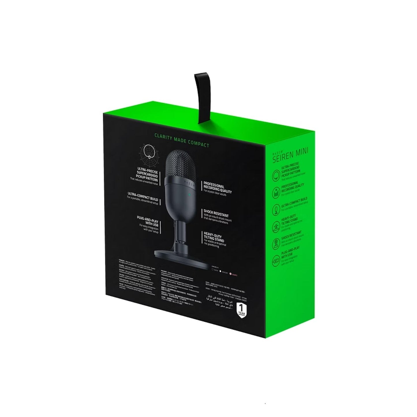 Razer Seiren Mini Black Table USB Microphone