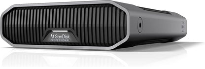 SanDisk G-DRIVE 22TB USB-C Stainless Steel External Hard Drive