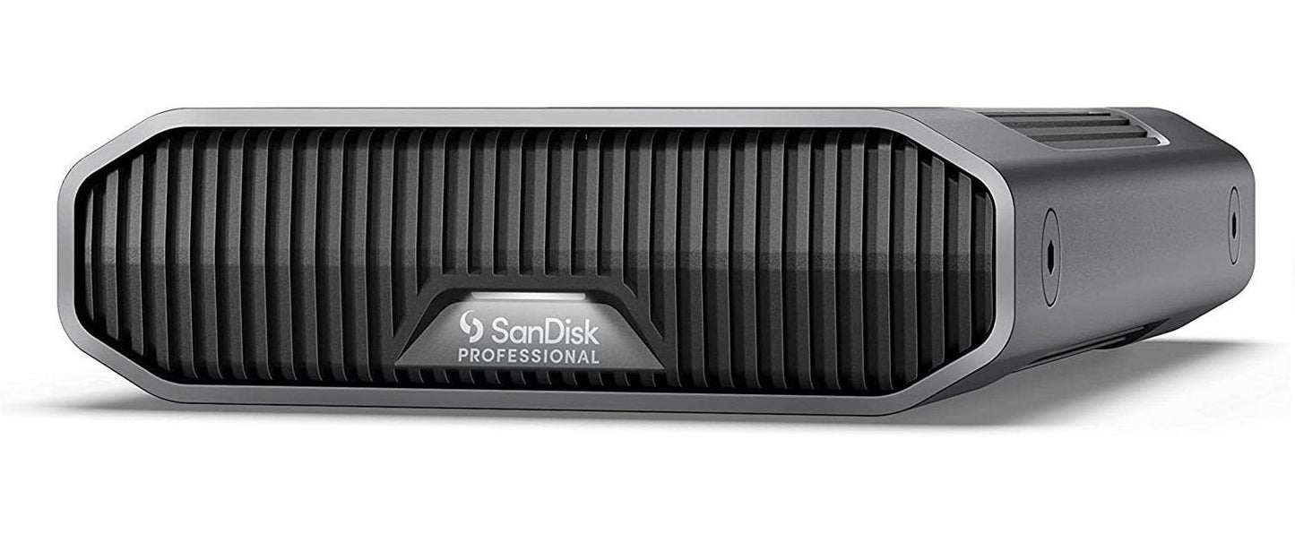 SanDisk G-DRIVE 22TB USB-C Stainless Steel External Hard Drive