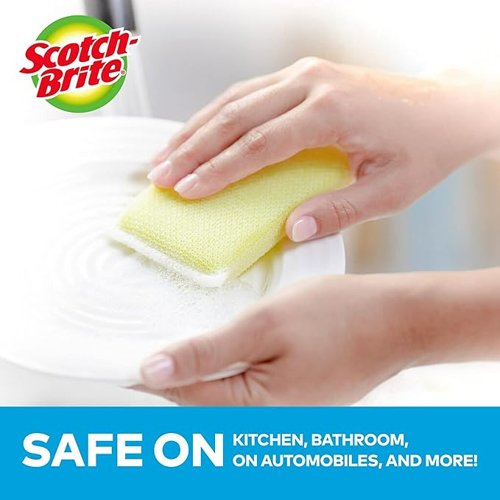 Scotch-Brite Dobie Colours All Purpose Pad 111x68x14mm (Pack of 3) 7100160583