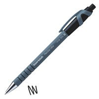 Paper Mate Flexgrip Ultra Retractable Ballpoint Pen 1.0mm Tip 0.5mm Line Black (Pack 12) - S0190393