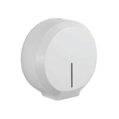 Essence Commercial Mini Jumbo Toilet Roll Dispenser White WR-ESS-MJUMBO-W