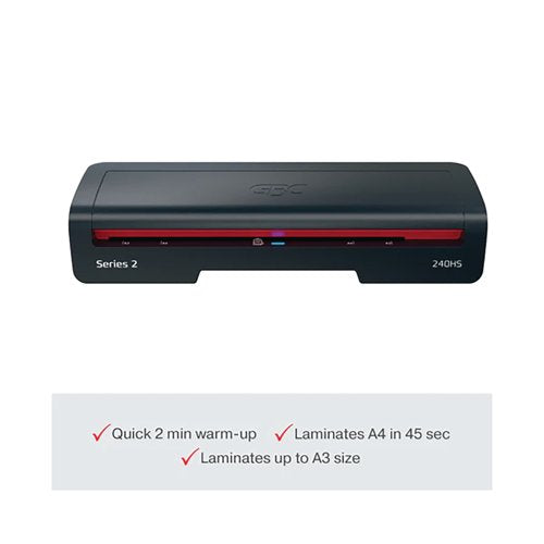GBC 240HS Home Office A3 Laminator 4410069UK