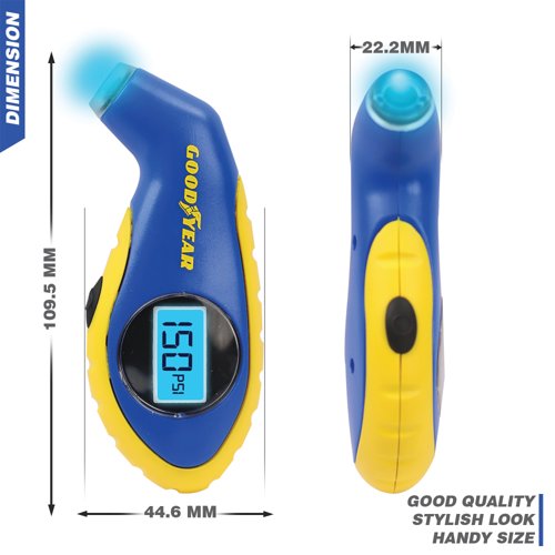 Goodyear Digital Tyre Pressure Gauge 900034