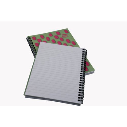 Europa Splash Notebooks 160 Lined Pages A5 Pink Cover (Pack of 3) EU1505Z