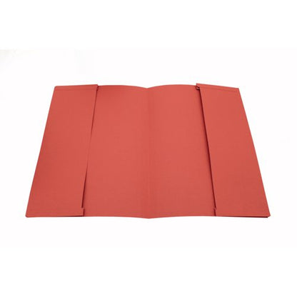 Exacompta Guildhall Double Pocket Wallet 315gsm Red A4/Foolscap (Pack of 25) 218-REDZ