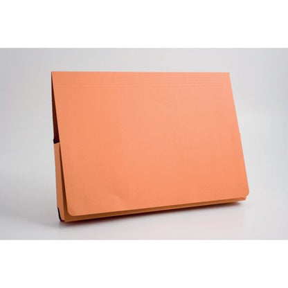 Exacompta Guildhall Brief Size Pocket Wallet 14x10in Orange (Pack of 50) PW3-ORG