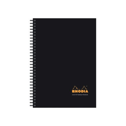 Rhodia Black A5 Wirebound Business Book (Pack of 3) 119233C