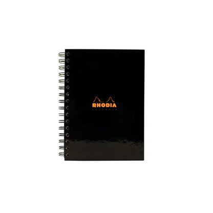 Rhodia Black A5 Wirebound Business Book (Pack of 3) 119233C