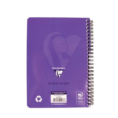 Clairefontaine Europa Notebook 180 Pages A5 Purple (Pack of 5) 5813Z
