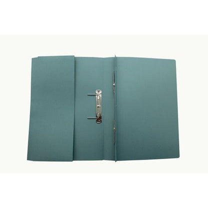 Exacompta Guildhall Transfer Spiral Pocket File 315gsm Foolscap Blue (Pack of 25) 349-BLU