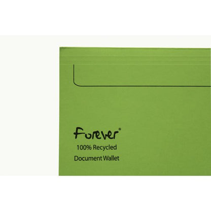 Exacompta Forever Document Wallet Manilla Foolscap Assorted (Pack of 25) 211/5000