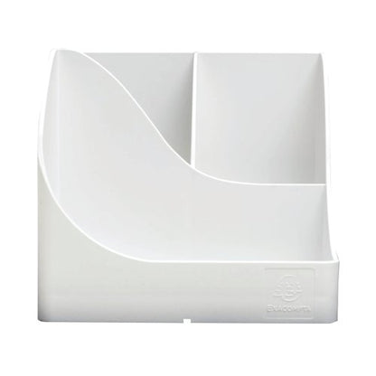 Exacompta Autentik Multi Compartment Pen Box White 69513D