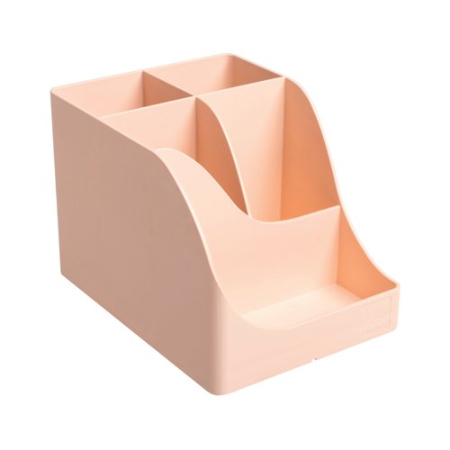 Exacompta Skandi Recycled Plastic PenWave Pen Pot Nude 69531D