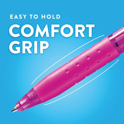 PaperMate Inkjoy 300Rt Ballpoint Medium 1.0mm Tip Assorted (Pack of 24) 2223899
