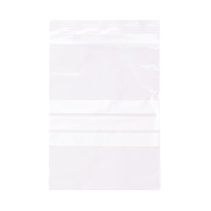 Write-On Minigrip Re-sealable Bag 89x114mm Clear (Pack of 1000) 11917