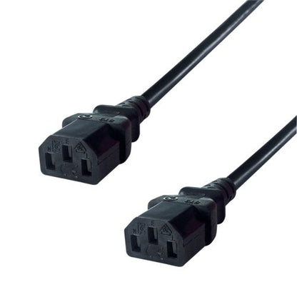 Connekt Gear 2.5m Mains Splitter Cable Plug To 2 C13 Sockets 27-0115B