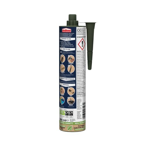 UniBond Anti Mould Sealant Cartridge 280ml 3036446