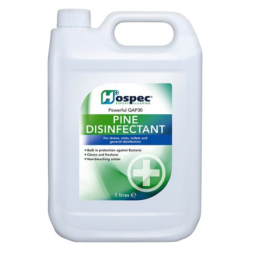 Hospec Pine Disinfectant 5 Litre, {NHS Approved} - UK BUSINESS SUPPLIES