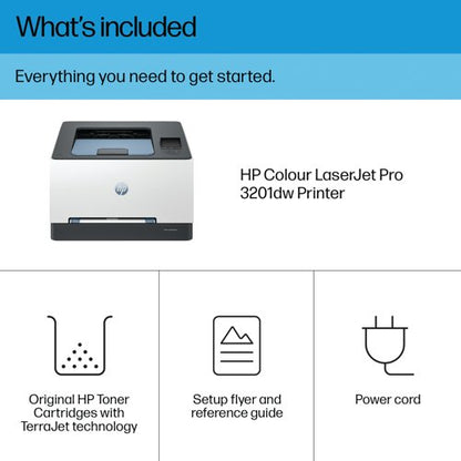 HP Color LaserJet Pro 3202dw A4 Wireless Colour Laser Printer 499R0F#B19