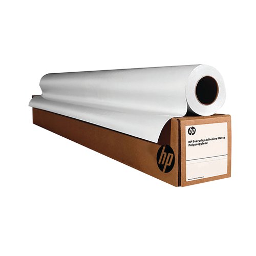 HP Everyday Adhesive Matte Polypropylene Roll 914mmx22.9m (Pack of 2) C0F19A