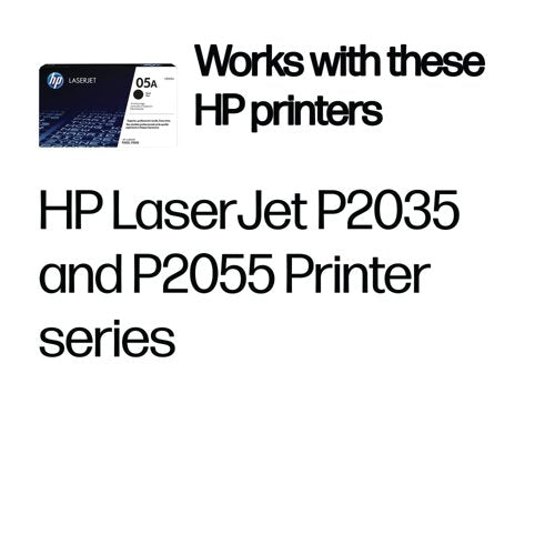 HP 05A Original LaserJet Toner Cartridge Black 2-pack CE505D