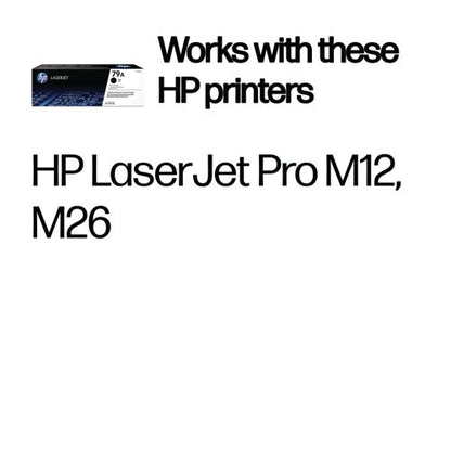 HP 79A Original LaserJet Toner Cartridge Black CF279A