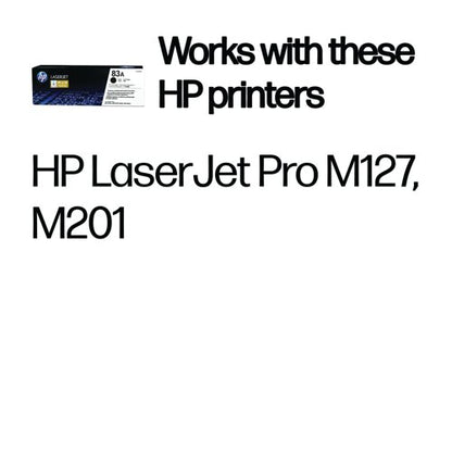 HP 83A Original LaserJet Toner Cartridge Black 2-pack CF283AD
