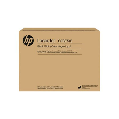 HP 87XE EvoCycle Original LaserJet Toner Cartridge High Yield Black CF287XE