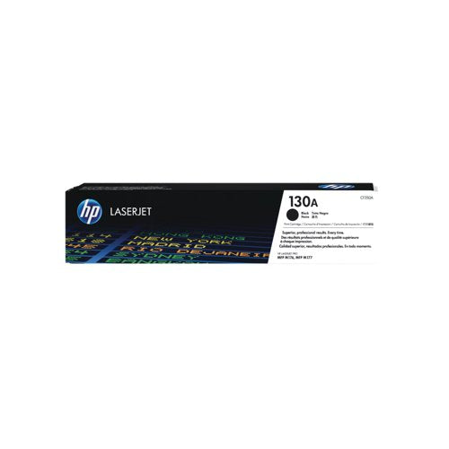 HP 130A Original LaserJet Toner Cartridge Black CF350A