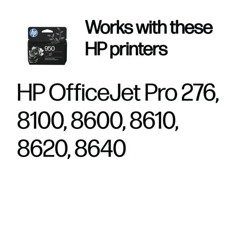 HP 950AE Original Ink Cartridge 24-ml Black CN049AE