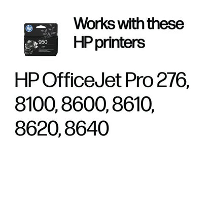 HP 950AE Original Ink Cartridge 24-ml Black CN049AE