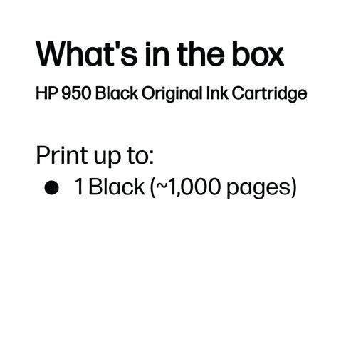HP 950AE Original Ink Cartridge 24-ml Black CN049AE