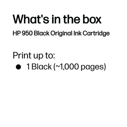HP 950AE Original Ink Cartridge 24-ml Black CN049AE