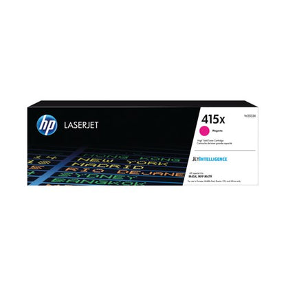 HP 415X Original LaserJet Toner Cartridge High Yield Magenta W2033X