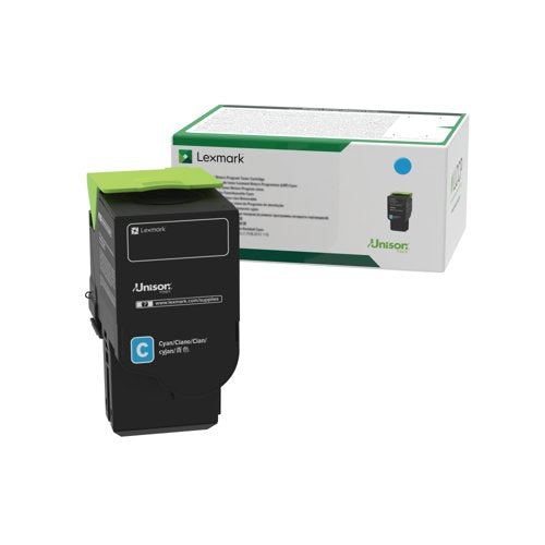 Lexmark C/CM2325 Return Programme 2.3K Toner Cartridge High Yield Cyan C232HC0