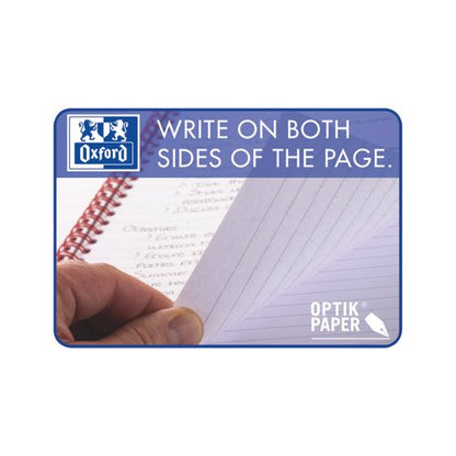 Oxford Card Cover Wirebound Notebook A5 Assorted (5 Pack) 100103741