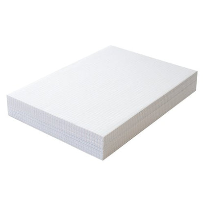 Hamelin Loose Leaf Paper 5mm Squared 1000 Page Unpunched A4 (Pack of 5) 100102082