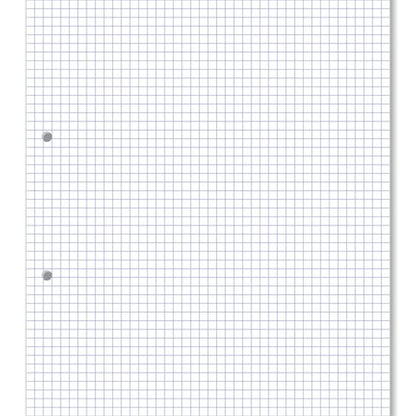 Hamelin Loose Leaf Paper 5mm Squared 1000 Page Punched 2 Hole A4 (Pack of 5) 100103318