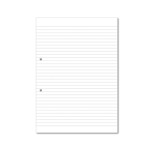 Hamelin Loose Leaf Paper 8mm Lined 1000 Page Punched 2 Hole A4 (Pack of 5) 100105063