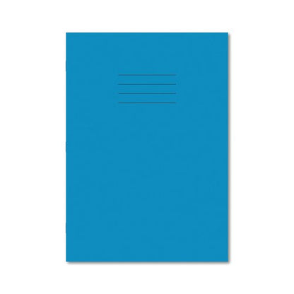 Hamelin Exercise Book 8mm Lined 80 Page A4 Light Blue (Pack of 50) 100100290