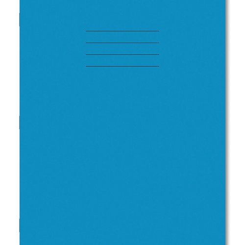 Hamelin Exercise Book 8mm Lined 80 Page A4 Light Blue (Pack of 50) 100100290