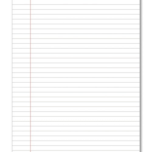 Hamelin Exercise Book 8mm Lined 80 Page A4 Light Blue (Pack of 50) 100100290