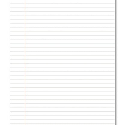 Hamelin Exercise Book 8mm Lined 80 Page A4 Light Blue (Pack of 50) 100100290
