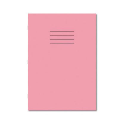Hamelin Exercise Book 8mm Lined 80 Page A4 Pink (Pack of 50) 100100985